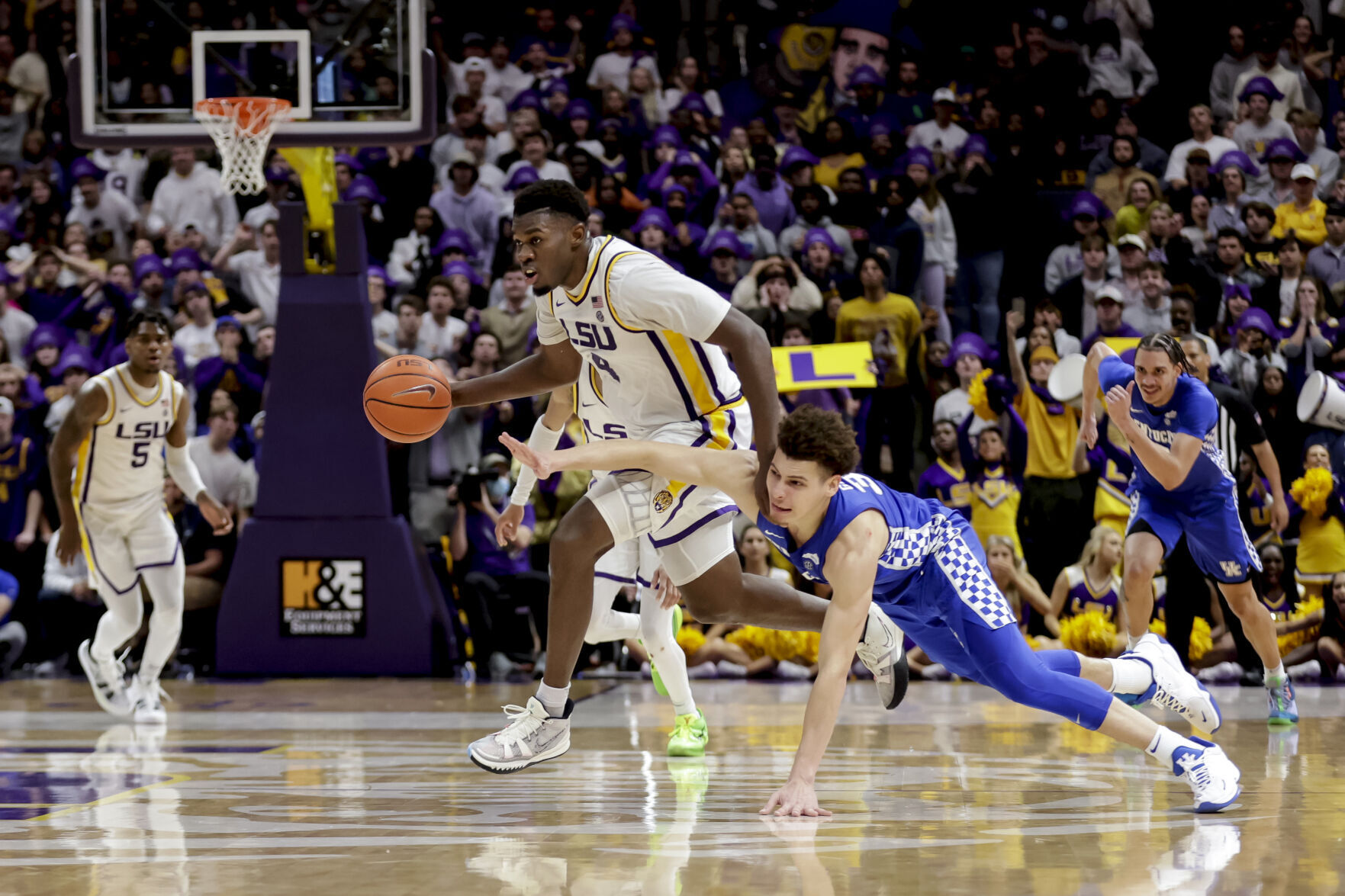 APTOPIX Kentucky LSU Basketball